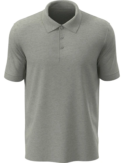 Stedman Lux Polo Pánské piqué polo "Lux" 05.9060 grey heather Stedman Lux Polo Pánské piqué polo "Lux" 05.9060 grey heather