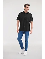 Popelínová košile s krátkým rukávem 11. black model 22475550 - Russell Athletic Popelínová košile s krátkým rukávem 11. black model 22475550 - Russell Athletic