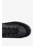 Pánské semišové zateplené tenisky Big Star model 22393398 Černé - Big Star Shoes Pánské semišové zateplené tenisky Big Star model 22393398 Černé - Big Star Shoes