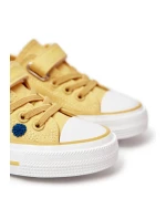 Children's Sneakers With Velcro BIG STAR JJ374056 Yellow Children's Sneakers With Velcro BIG STAR JJ374056 Yellow