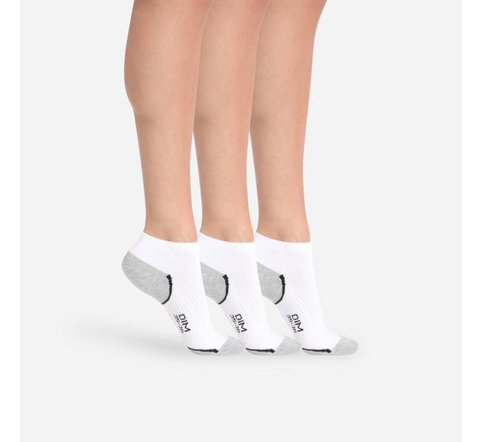Dámské sportovní ponožky 3 páry DIM SPORT IN-SHOE 3x - DIM SPORT - bílá