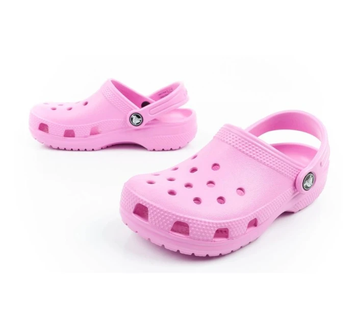Dětské sandály Classic model 21857844 růžové pohodlné lehké dřeváky - Crocs Dětské sandály Classic model 21857844 růžové pohodlné lehké dřeváky - Crocs