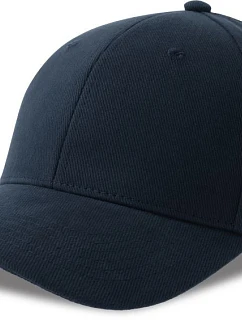 Atlantis Headwear Pilot-S 6 panelová kšiltovka z těžké bavlny 33.0273 navy