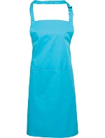 Premier PR 154 Zástěra s laclem a kapsou na břiše "Colours" 39.0154 turquoise Premier PR 154 Zástěra s laclem a kapsou na břiše "Colours" 39.0154 turquoise