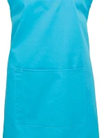 Premier PR 154 Zástěra s laclem a kapsou na břiše "Colours" 39.0154 turquoise