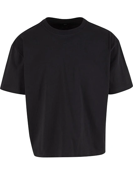 Build your Brand BY 439 Pánské těžké tričko "Cropped Oversize" 56.0439 black Build your Brand BY 439 Pánské těžké tričko "Cropped Oversize" 56.0439 black