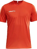 Craft Teamwear Squad Go Jersey Solid M Pánské sportovní tričko s výstřihem do V 82.5560 cocktail