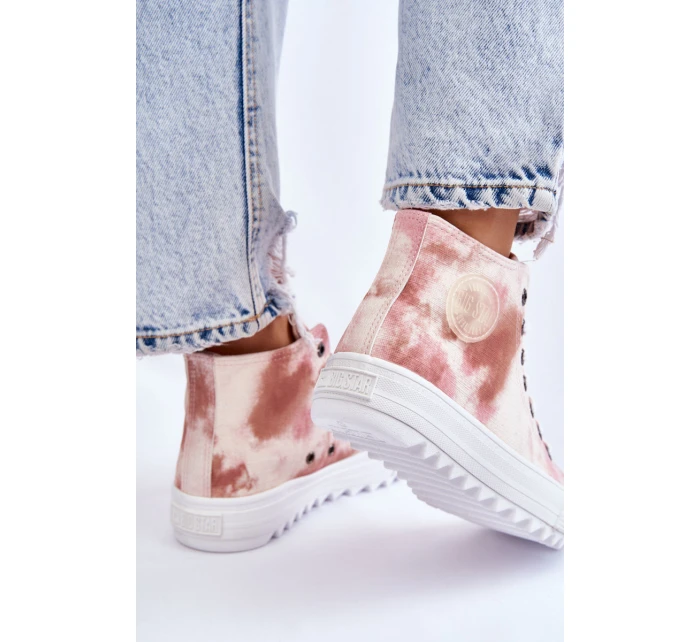 Dámské tenisky High Big Star model 21608963 - Big Star Shoes Dámské tenisky High Big Star model 21608963 - Big Star Shoes