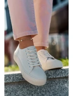 Dámské Textilní Tenisky Big Star model 21693225 Béžové - Big Star Shoes Dámské Textilní Tenisky Big Star model 21693225 Béžové - Big Star Shoes