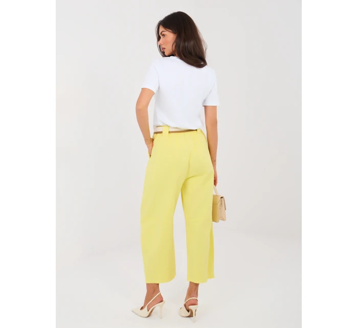IT kalhoty SP FL9929 1.74 světle žlutá