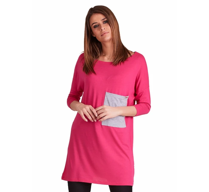 Tunika CZ TU 4305.08 tmavě růžová