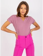 Tričko RV TS 7666.19 tmavě růžová Tričko RV TS 7666.19 tmavě růžová