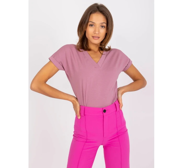 Tričko RV TS 7666.19 tmavě růžová Tričko RV TS 7666.19 tmavě růžová