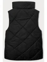 Oboustranná péřová dámská vesta v army barvě (5M3179-136)