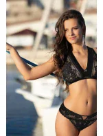 Dámské brazilky model 20905471 black - Roza Dámské brazilky model 20905471 black - Roza