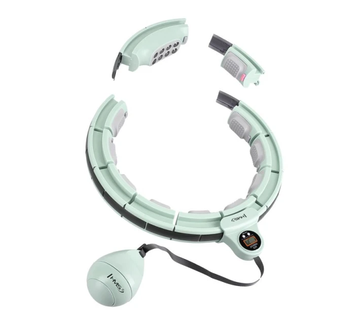 Hula Hop HMS HHM13 s magnety, závažím a zeleným počítadlem Hula Hop HMS HHM13 s magnety, závažím a zeleným počítadlem