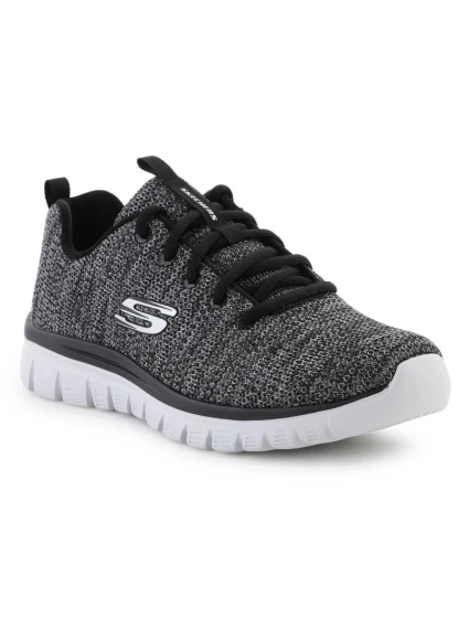 Boty Skechers Graceful Twisted Fortune M 12614-BKW Boty Skechers Graceful Twisted Fortune M 12614-BKW