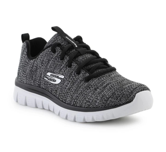 Boty Skechers Graceful Twisted Fortune M 12614-BKW Boty Skechers Graceful Twisted Fortune M 12614-BKW