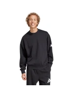 Pánská mikina adidas Essentials Loose Fit 3 Bar Logo černá JF3542 pánská