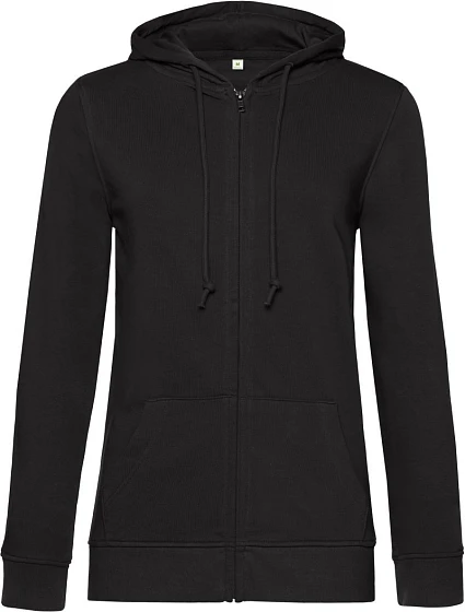 B&C Inspire Zipped Hood /women_° Dámská mikina s kapucí 01.W36B black pure B&C Inspire Zipped Hood /women_° Dámská mikina s kapucí 01.W36B black pure