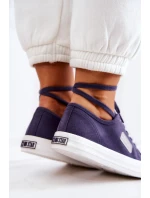 Klasické dámské tenisky BIG STAR model 21576022 námořnická modrá - Big Star Shoes Klasické dámské tenisky BIG STAR model 21576022 námořnická modrá - Big Star Shoes