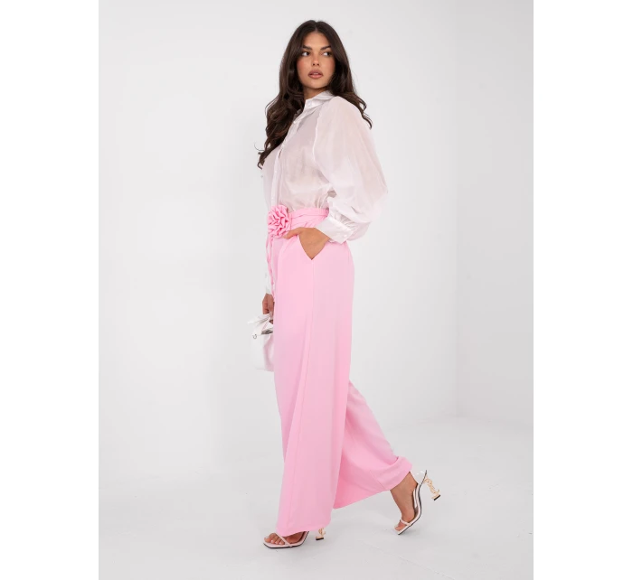 IT kalhoty SP FL8569 1.06 světle růžová