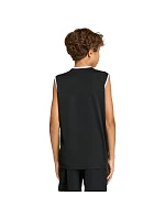 Adidas Entrada 26 dětské tričko bez rukávů černé KB3933 Adidas Entrada 26 dětské tričko bez rukávů černé KB3933