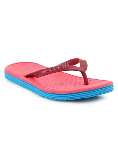 NEW BALANCE WOMEN`S PRO THONG BLUE/MAROON/PINK pantofle NBW6076BMP dámské