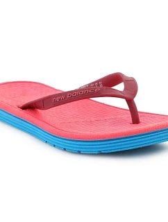 NEW BALANCE WOMEN`S PRO THONG BLUE/MAROON/PINK pantofle NBW6076BMP dámské