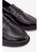 Pánské mokasíny z eko kůže Darvell – černé