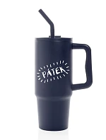 PÁTEK - tmavě modrý cestovní termohrnek 900 ml