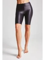 Dámské krátké legíny Kolarki Black Brillant Černá - Gatta