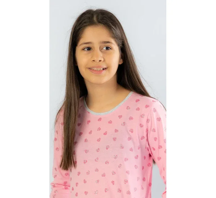 Dětské pyžamo dlouhé Srdíčko