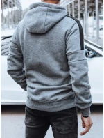 Pánská mikina s kapucí tmavě šedá Dstreet model 21979591 - FashionStreet