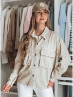 Dámská přechodná bunda v jedné velikosti v cappuccino Dstreet model 21986538 - FashionStreet Dámská přechodná bunda v jedné velikosti v cappuccino Dstreet model 21986538 - FashionStreet