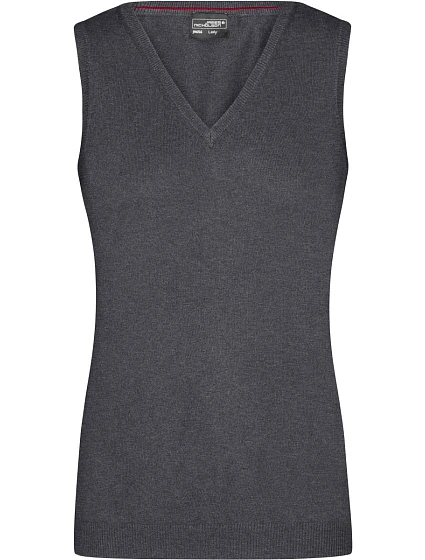 Daiber JN 656 Dámská svetrová vesta s výstřihem do V 02.0656 anthracite melange Daiber JN 656 Dámská svetrová vesta s výstřihem do V 02.0656 anthracite melange