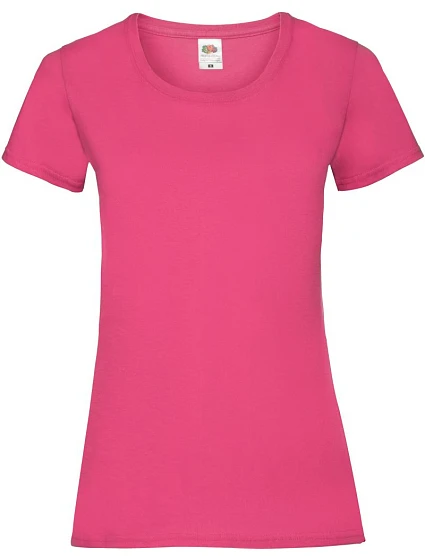 Fruit of the Loom Lady-Fit Valueweight T Dámské tričko 16.1372 fuchsia Fruit of the Loom Lady-Fit Valueweight T Dámské tričko 16.1372 fuchsia