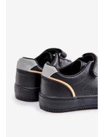 Dětské Tenisky Z Eko Kůže Na Suchý Zip Big Star model 21676393 Černé - Big Star Shoes Dětské Tenisky Z Eko Kůže Na Suchý Zip Big Star model 21676393 Černé - Big Star Shoes