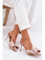 Lodičky S  A Mašlí Béžové model 21687230 - Boto