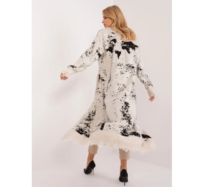 Kardigan BA SW model 19688912 jasny beżowy - FPrice