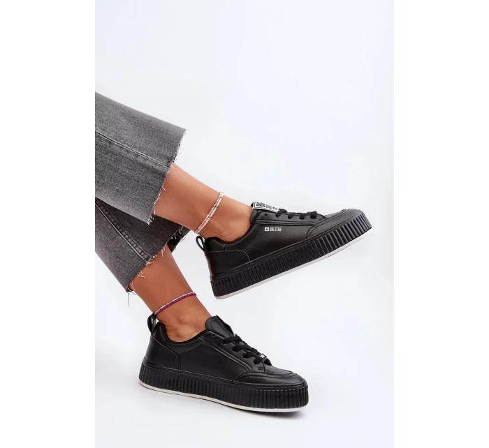 Dámské Tenisky na platformě Big Star Černá Dámské Tenisky na platformě Big Star Černá