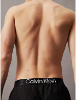 Pánské plavky Tkaný spodní díl MEDIUM DRAWSTRING KM0KM00945BEH - Calvin Klein
