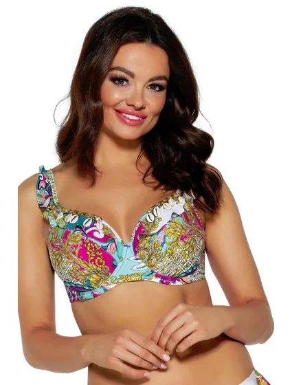 Dámská plavková podprsenka model 18477838 tyrkysová - Ava