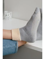 Dámské ponožky s protiskluzovou úpravou ABS 126