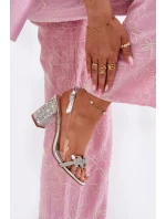 Sandály na podpatku model 213937 Step in style Sandály na podpatku model 213937 Step in style