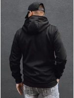 Pánská černá mikina s kapucí od Dstreet model 21978945 - FashionStreet