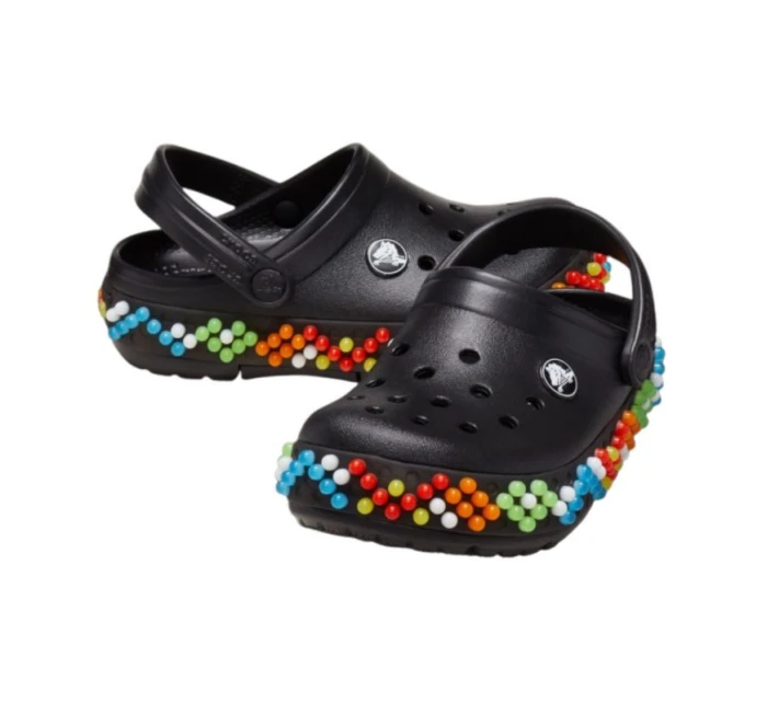 Crocs Crocband Colorful Lights Clog Jr 210467 001 dřeváky Crocs Crocband Colorful Lights Clog Jr 210467 001 dřeváky