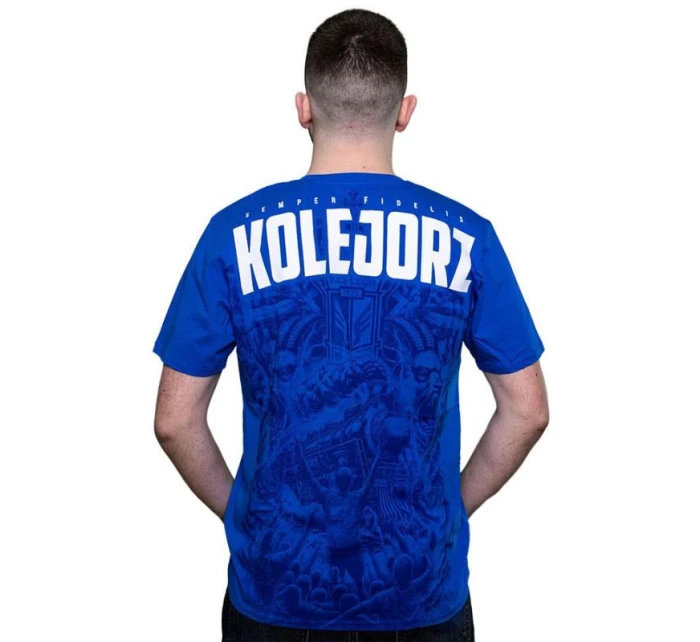 Kolejorz Semper Fidelis tričko Modrá L Kolejorz Semper Fidelis tričko Modrá L