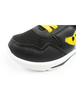 model 21394702 dětské sportovní boty tenisky lehké suchý zip černá žlutá - Leomil model 21394702 dětské sportovní boty tenisky lehké suchý zip černá žlutá - Leomil