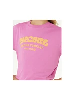 Dívčí tričko RIP CURL Surf Puff Relaxed Tee – Girl, růžové Dívčí tričko RIP CURL Surf Puff Relaxed Tee – Girl, růžové